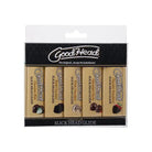 GoodHead Chocolate Slick Head Glide - Assorted Flavors Pack of 5 Personal Lubricants