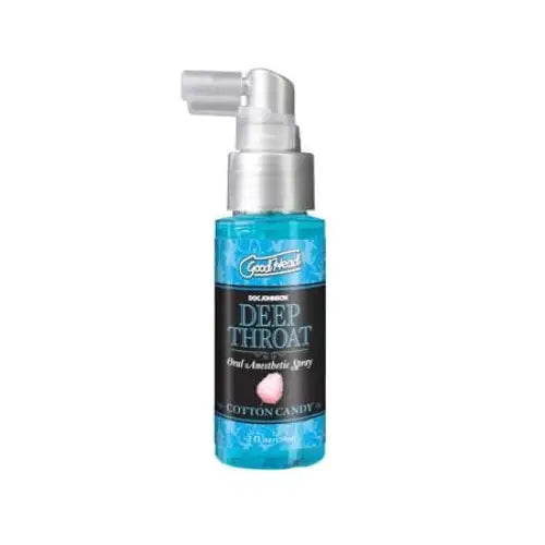 Doc Johnson Enhancers and Stimulants GoodHead - Deep Throat Spray - Cotton Candy - 2 fl. oz. at the Haus of Shag