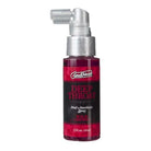 GoodHead Deep Throat Spray Wild Cherry - red and black packaging oral anesthetic spray bottle