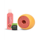 Goodhead Grapefruit Blowjob Set - Manual Stroker