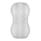 GoodHead Helping Head Pro: Hourglass-shaped white object with a smooth, reflective surface