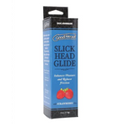 Doc Johnson Lubricants Strawberry Goodhead Slick Head Glide - 4 Oz at the Haus of Shag