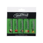 Doc Johnson Sexual Enhancers Goodhead Tropical Fruits Oral Delight Gel - Asst. Flavors Pack Of 5 at the Haus of Shag