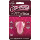 Pink Goodhead vibrating tongue ring in retail packaging