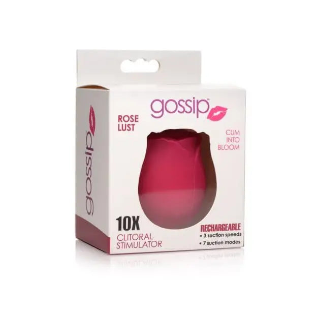 Curve Novelties Vibrator Gossip 'Cum Into Bloom' Rechargeable Silicone Clitoral Stimulator at the Haus of Shag