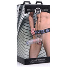 Adult product packaging for Grand Mamba XL Jock Style Cock Sheath from Master Series