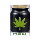 Green Leaf Stash Jar - Storage Box