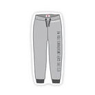 Grey Sweatpants Naughty Sticker - Pack Of 3 - Stickers