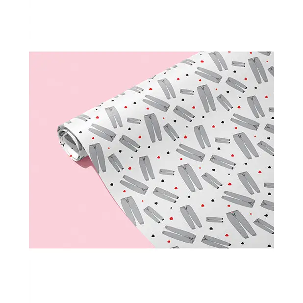 Grey Sweatpants Naughty Wrapping Paper - Party Supplies