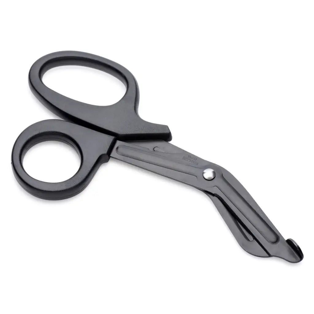 Tailz Safety Scissors Black Heavy Duty Bondage Scissors at the Haus of Shag