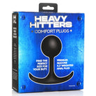 Heavy Hitters Plug Small / Black Heavy Hitters Round Premium Silicone Weighted Anal Plug at the Haus of Shag