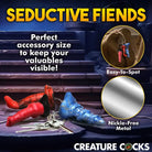 Colorful fantasy Creature Cocks Lord Kraken & King Cobra silicone keychain set