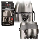 Her Royal Harness The Regal Princess Pewter: Stylish leather harness intimate apparel for women