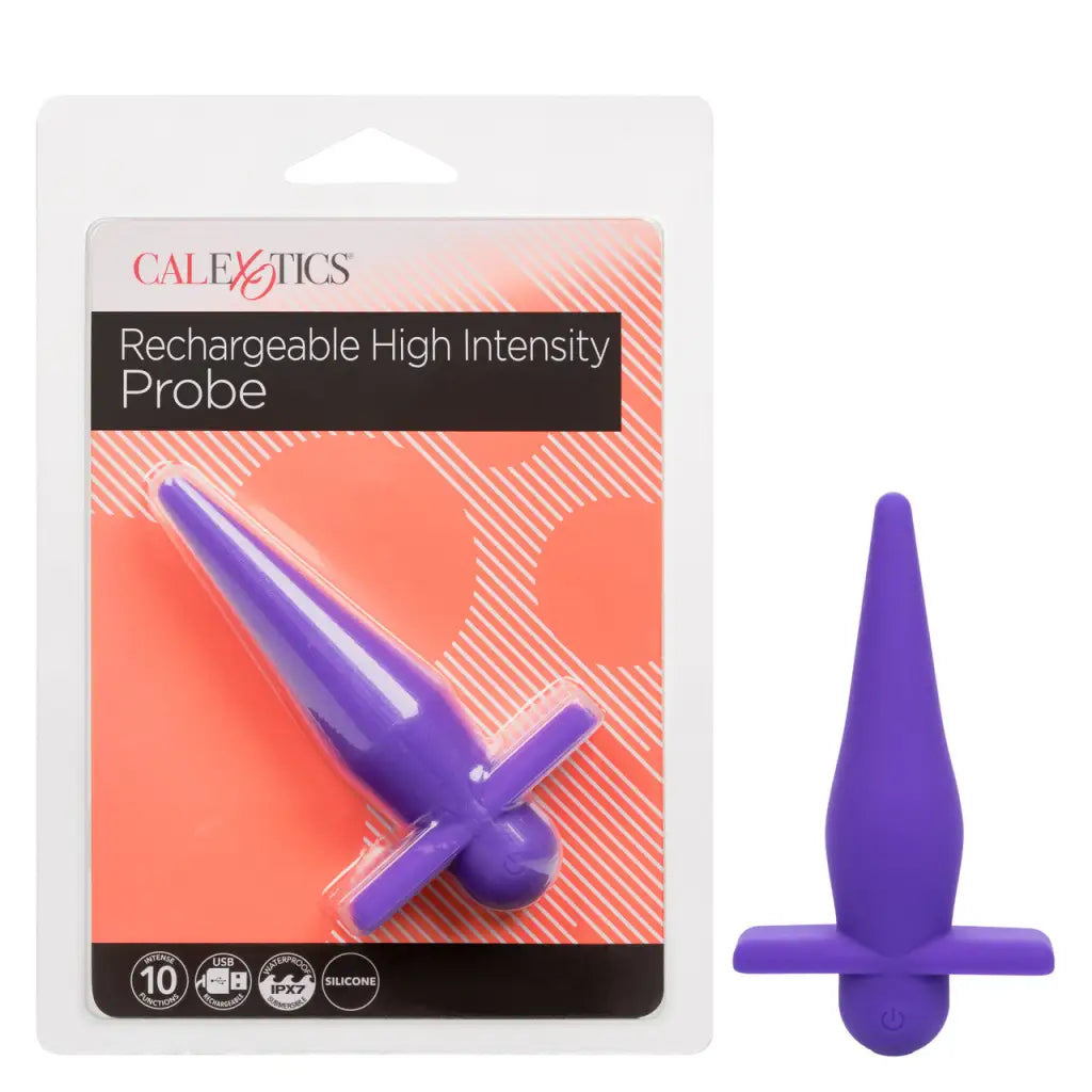 High Intensity Probe Purple Rechargeable - Powered Butt Plug