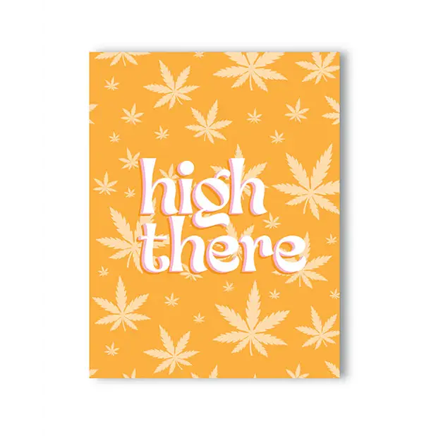 High There 420 Greeting Card - Party Supplies