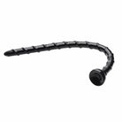 Flexible black plastic cable organizer for Hosed 18 Inches Swirl Anal Snake