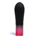 Hot Octopuss AMO Bullet Vibrator - Sleek Black and Red Design on White Background