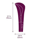 Dimensions of the wine bottle displayed on Hot Octopuss AMO Rechargeable Bullet Vibrator