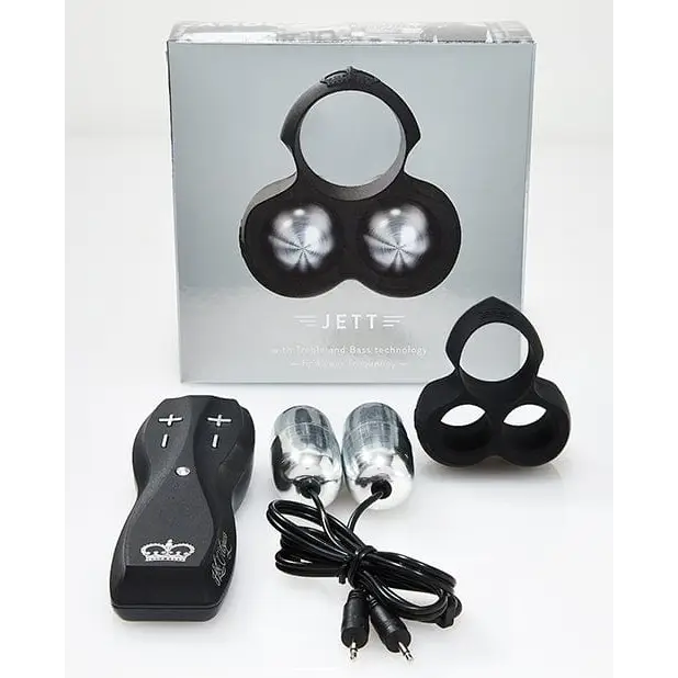 Hot Octopuss JETT Hands-Free Guybrator with Remote Control and Handcuffs in a Box