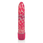 CalExotics Vibrator Houston's Pink Leopard Vibe 4.25" Dildo at the Haus of Shag