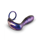 Hueman Black Hole Anal Vibrator W/cock Ring - Purple - Cock Ring and Plug