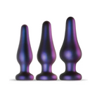 Hueman Comets Butt Plug Set Of 3 - Purple - Butt Plug