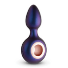 Hueman Deep Space Vibrating Anal Plug - Purple - Powered Butt Plug