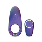 ’hueman Infinity Ignite Vibrating Cock Ring - Purple - Penis Enhancement