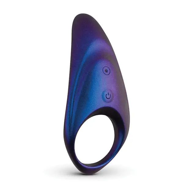 Hueman Neptune Vibrating Cock Ring - Purple - Cock Ring