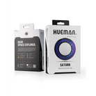 Hueman Saturn Vibrating Cock/ball Ring - Purple - Cock Ring