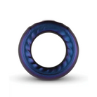 Hueman Saturn Vibrating Cock/ball Ring - Purple - Cock Ring