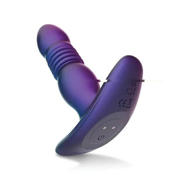 ’hueman Supernova Thrusting Butt Plug - Purple - Anal Products