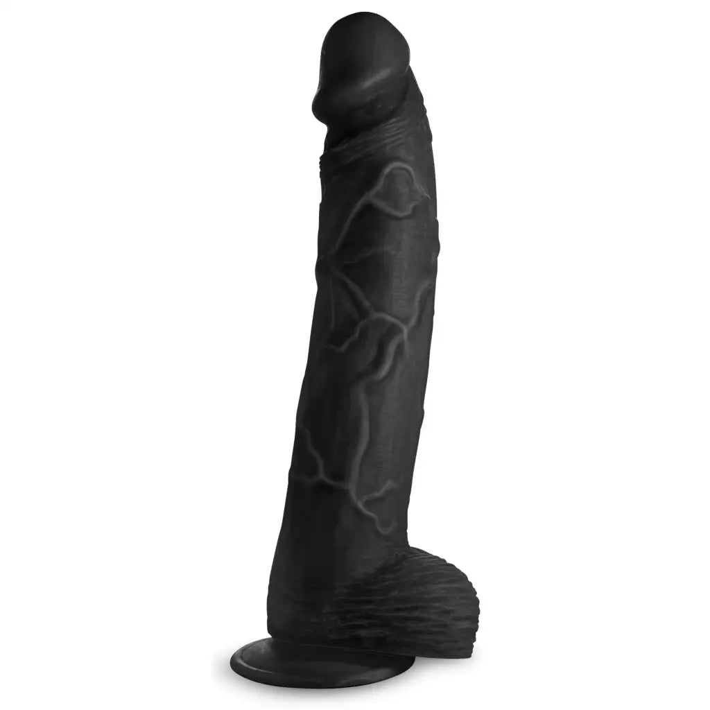 Master Cock Realistic Dildo Hung Harry 11.75 Inch Dildo With Balls at the Haus of Shag