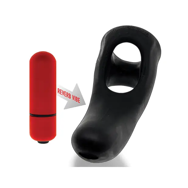 Hunkyjunk Buzzfuck Cock & Ball Sling with Taint Vibrator - Cock Ring