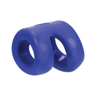 Hunkyjunk CONNECT cock/balltugger - Blue - Cock Ring