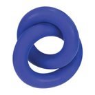 Hunkyjunk DUO linked cock/ball rings cobalt - Cock Ring