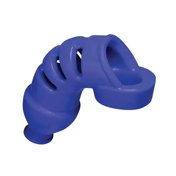 Hunkyjunk LOCKDOWN chastity cobalt - Blue - Cock Cage