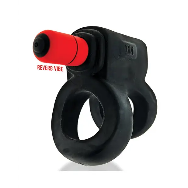 Hunkyjunk Revhammer Cock & Shaft Ring with Bullet Vibrator - Cock Ring