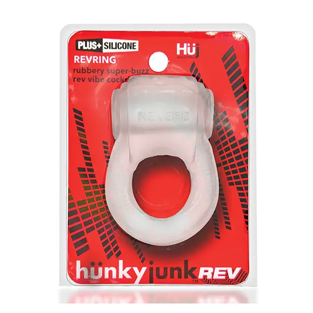 Hunkyjunk Revring Cockring with Bullet Vibrator - Cock Ring