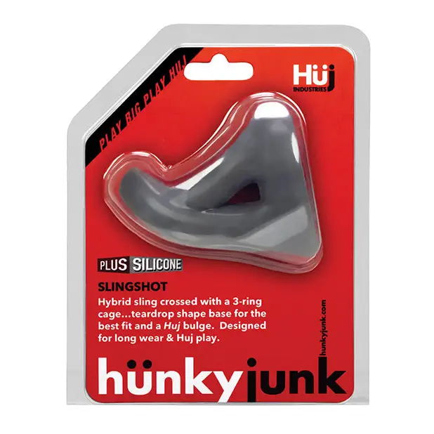 Hunkyjunk SLINGSHOT 3 ring teardrop - Cock Ring