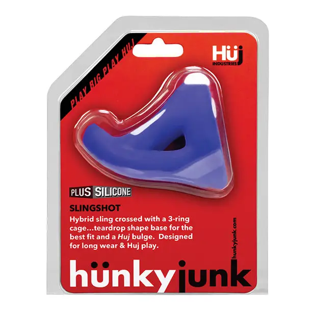 Hunkyjunk SLINGSHOT 3 ring teardrop - Cock Ring