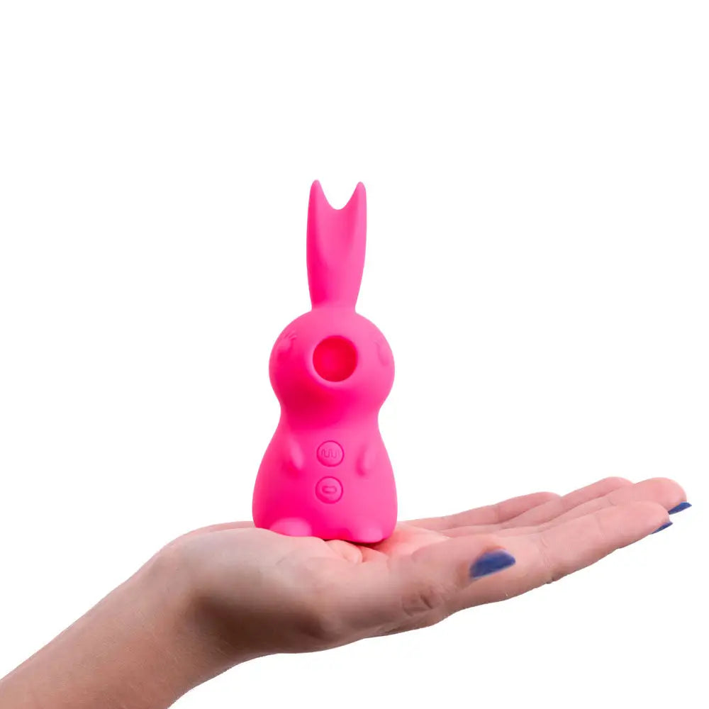 Hunni Bunny Shaped Suction Vibrator - Clitoral Stimulant