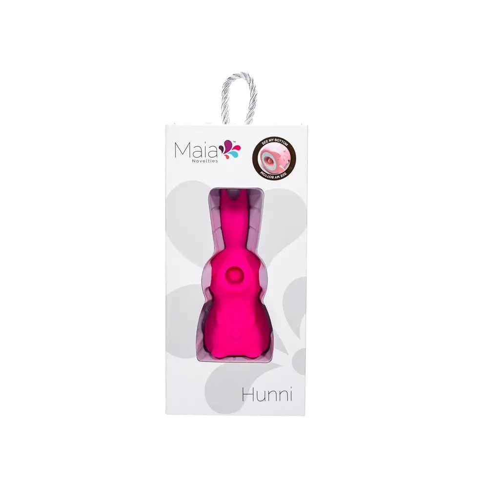 Hunni Bunny Shaped Suction Vibrator - Clitoral Stimulant