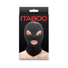 Hustler Taboo Eyes&Mouth Hood Black - Black - Hood