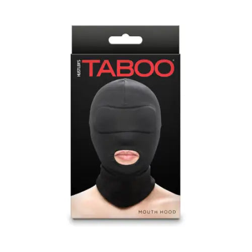 Hustler Taboo Mouth Hood Black - Black - Hood