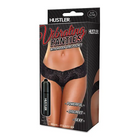 Hustler Toys Lace Up Back Vibrating Panty - Wearable Vibrator