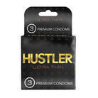 Hustler Ultra Thin Premium Condoms - Pack of 3 - Condoms