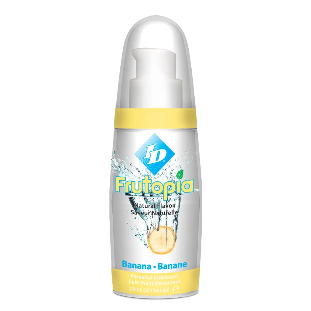 ID Frutopia Flavored Water Based Lube - Banana / 3.4 oz. - Water Based Lubricant