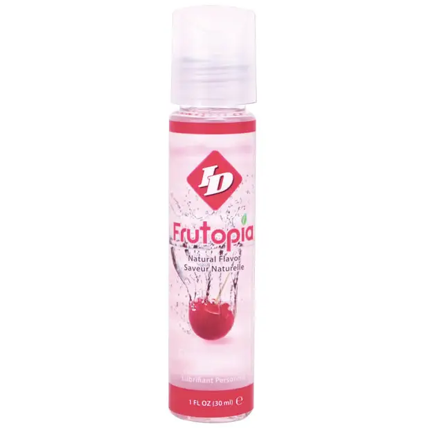 ID Frutopia Flavored Water Based Lube - Cherry / 1 oz. - Water Based Lubricant