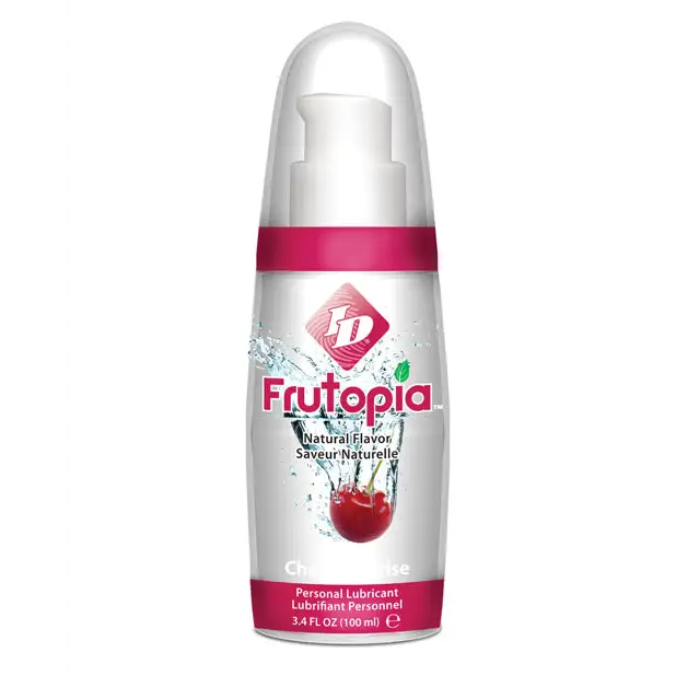 ID Frutopia Flavored Water Based Lube - Cherry / 3.4 oz. - Water Based Lubricant